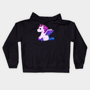 Bi Unicorn Kids Hoodie